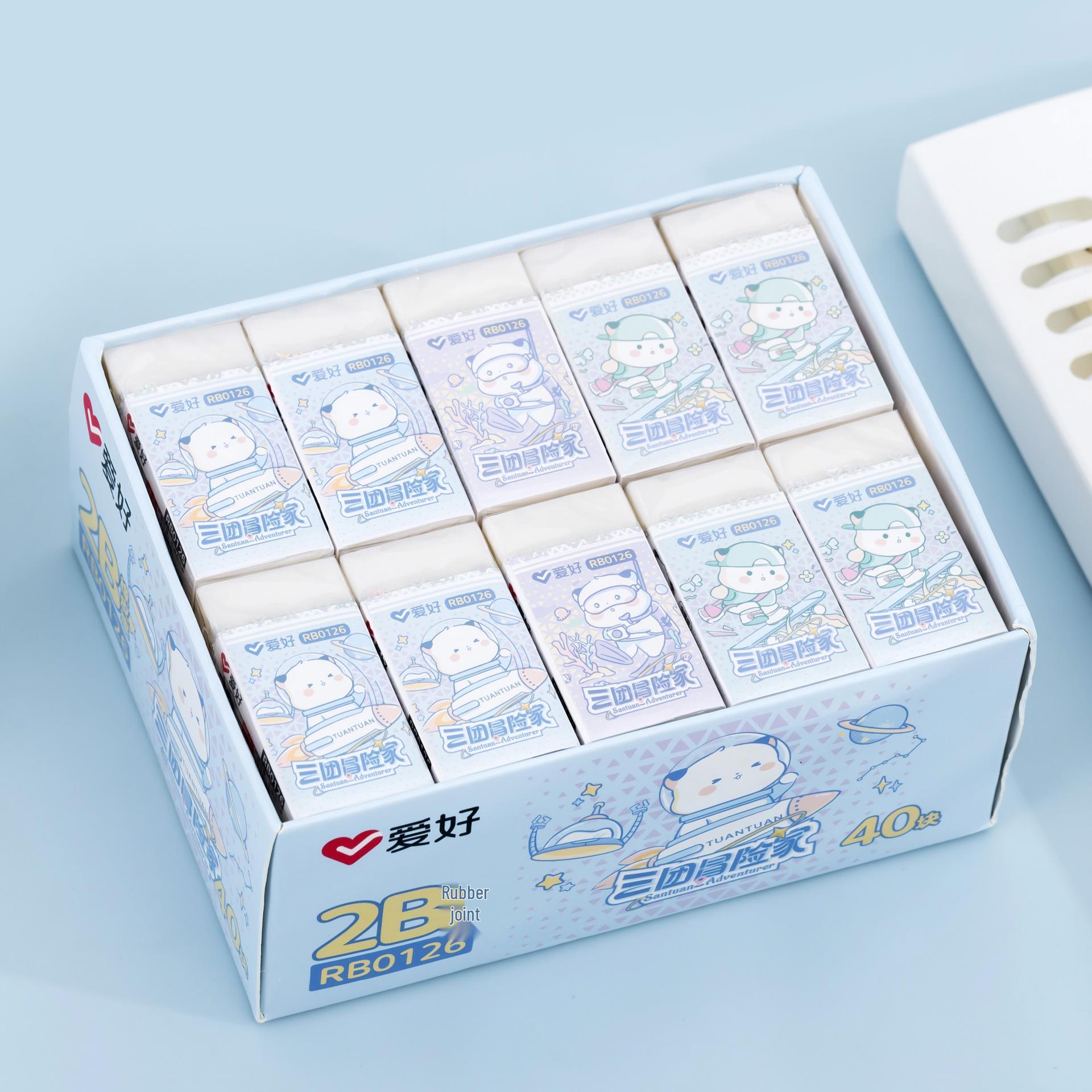 Conan 2B No-Crumb Eraser: Super Clean for Elementary Students Exams and Art