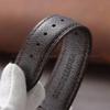 Pebble Grain Genuine Calfskin Watch Bands 20mm 22mm Universal Watchband Litchi Pattern Soft Business Watch Strap for Men Women