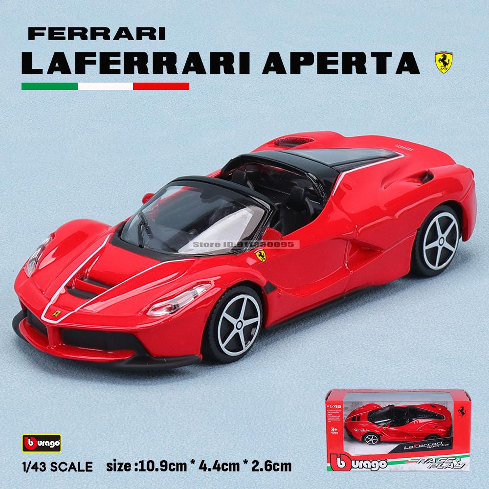 Bburago 1:43 Multiple styles Ferrari Purosangue sp2 488GTB 250GTO SF90 ROMA alloy luxury car die-casting car model toy gift