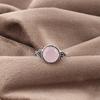 Rose Chalcedony Gemstone Jewelry, 925 Sterling Silver Ring Jewelry, Handmade Gorgeous Ring Gift For Women