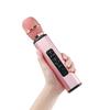 K6 Handheld Wireless Bluetooth-compatible Condenser Microphone Karaoke Speech Mic Speaker