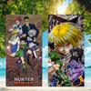 Comic Hunter X Hunter Towel Beach Towel Travel Lightweight Skin Friendly for Pool Beach Camping Cruise Summer