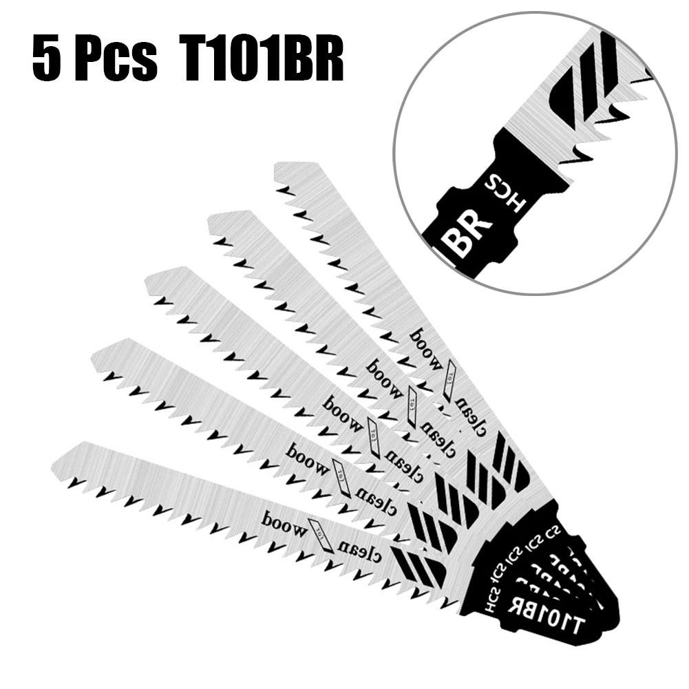 5PCS/set Jigsaw Blades 100mm Down Cutting Fits Power Tool