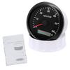 0-6000rpm Outboard Tachometer for 2/4/6/8/10/12 Cylinder 85mm Black Motorcycle Speed Gauge Hour Meter RPM Sensor Tach Optional