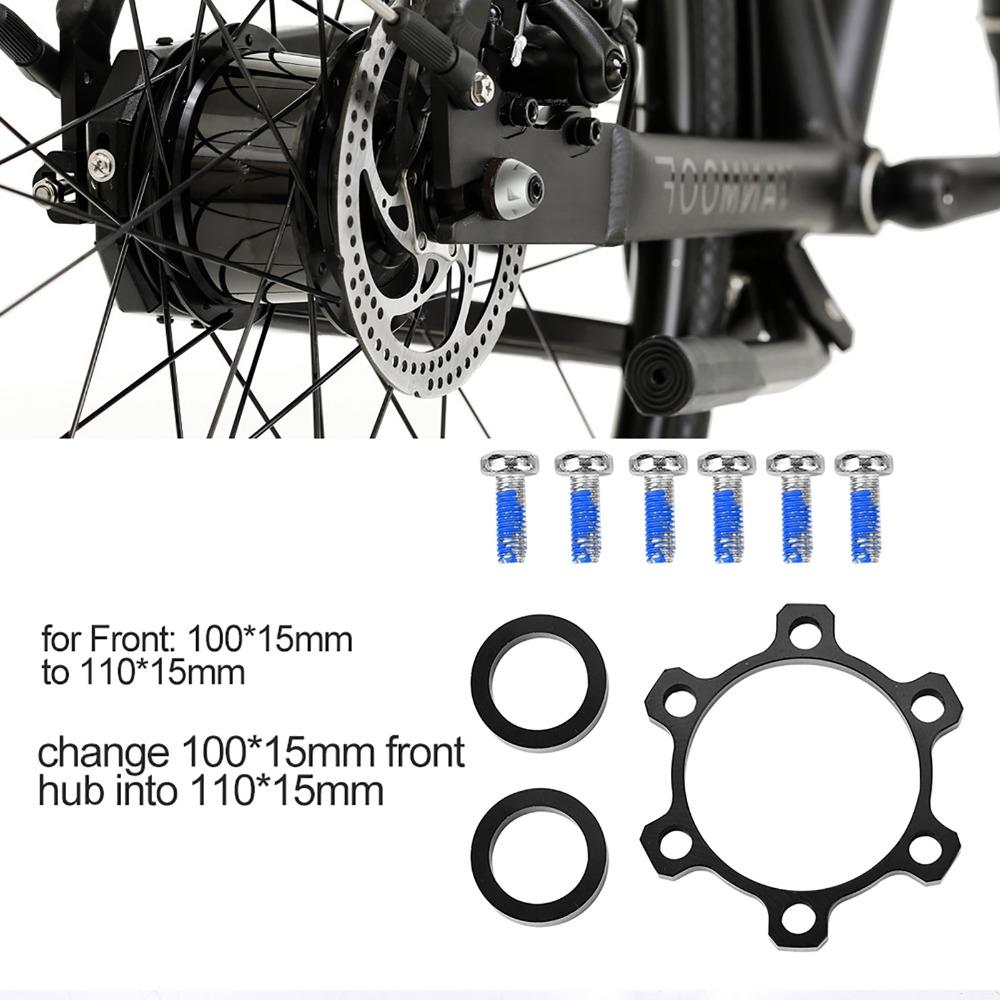 1 set Lightweight Hub Conversion Adapter Easy Installation Bike Hub Adapter  Bike Upgrading