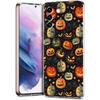Transparente Handyhülle für Samsung Galaxy S25 S24 S23 S22 S20 S21 FE Ultra S24 S23 S10 S10E Plus Halloween-Stil Muster