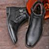 Comfortable Winter Boots Men Warmest Leather Winter Shoes Men