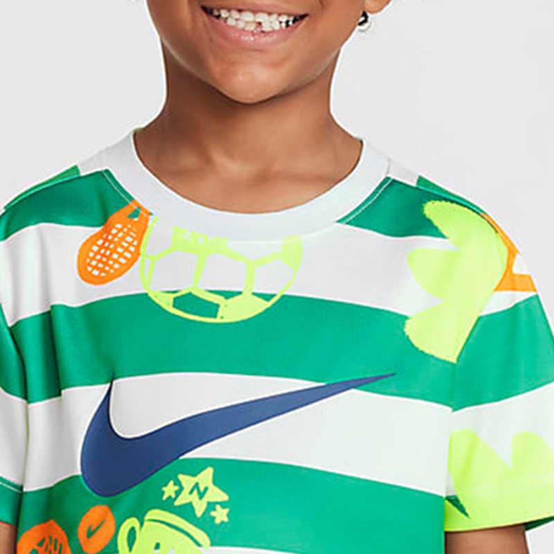 Nike T Shirt Sail White Children Aged 3 7 Years Old HQ7961-133