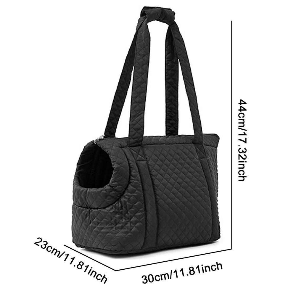 Dog Carrier Purse Cotton Small Dog Purse Carrier Portable Lightweight Winter Bags for Cats Dogs Puppies Kittens