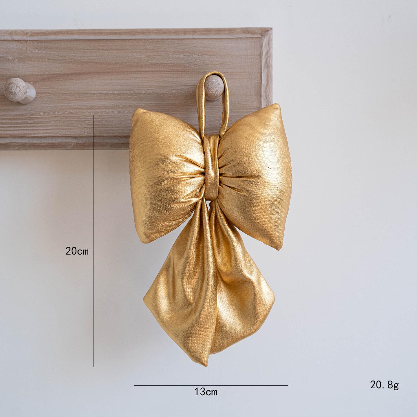 

Christmas 3D sequin bow decoration ornament for Christmas tree, Christmas wedding party decorations