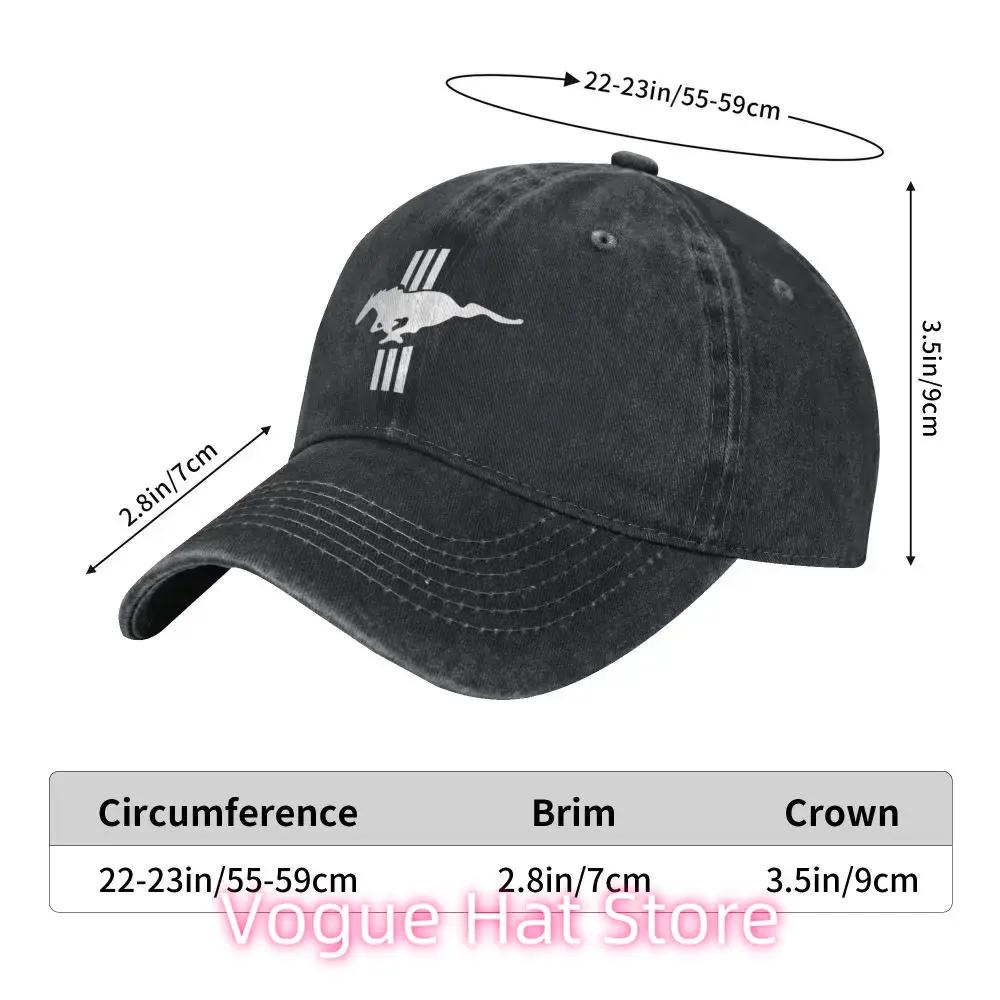 Stang Mustang Baseball Cap Cotton Hats Caps Unisex