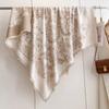 Retro Printed Butterfly Large Square Scarf Scarf Women'S High-End Gift Fashionable Versatile Outer Decoration Shawl Autumn