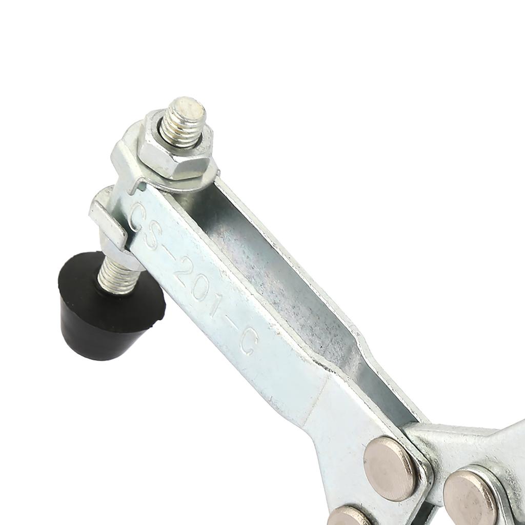 1 szt. Pionowy uchwyt ze stali węglowej, zacisk zaciskowy poziomy, narzędzie ręczne(201C)