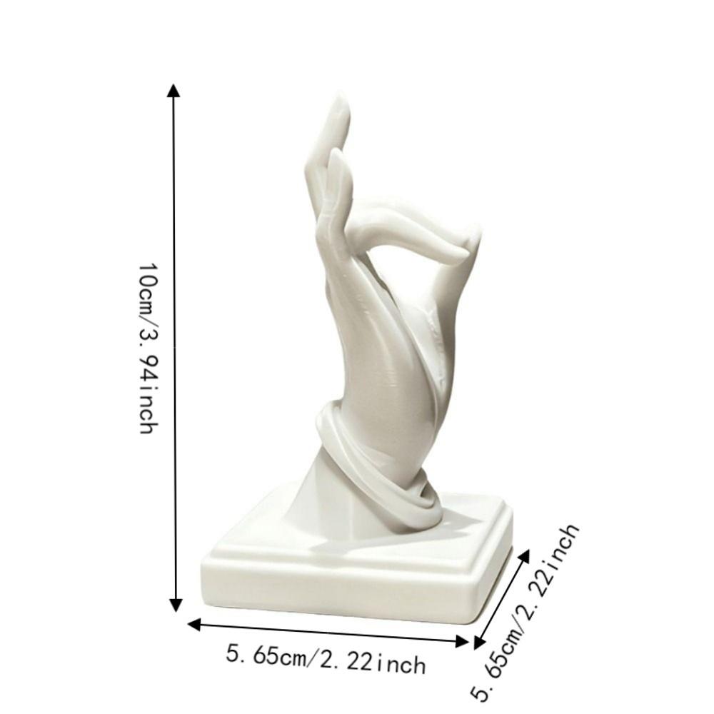 3D Printed Hand Shaped Incense Burner Plastic Finger Shaped Incense Stand Home Decoration