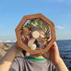 Přírodní sada kaleidoskopů pro kutily, nová dřevěná sada na výrobu magických rotačních kaleidoskopů, venkovní klasické ručně vyráběné vzdělávací hračky