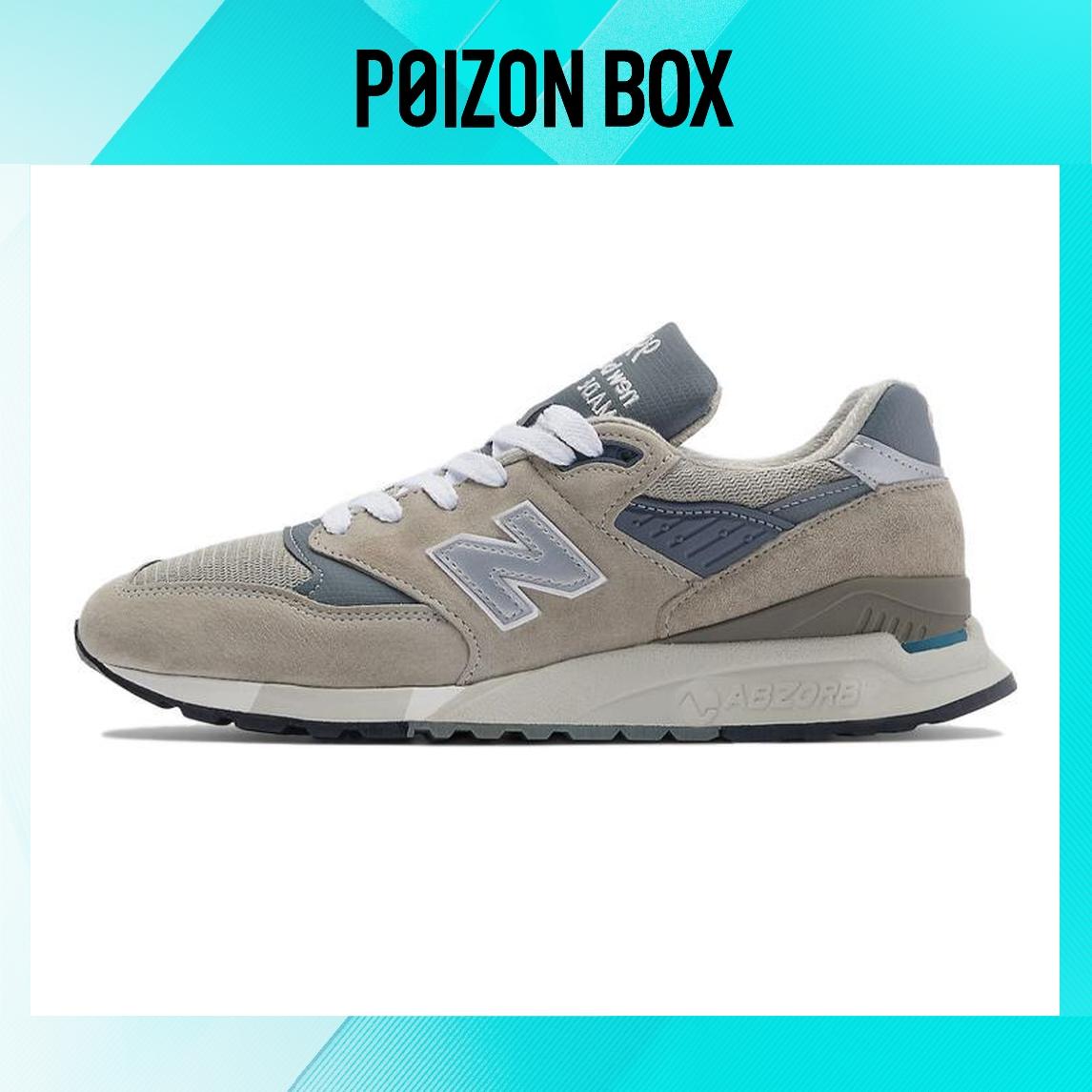 

кроссовки New Balance 998 Core MiUSA Grey Silver U998GR