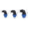 IBC Water Tank Pipe Joints S60 Coarse Threaded Cap 60mm Female Thread To 20 25 32MM Elbow Outlet Tap Adapter