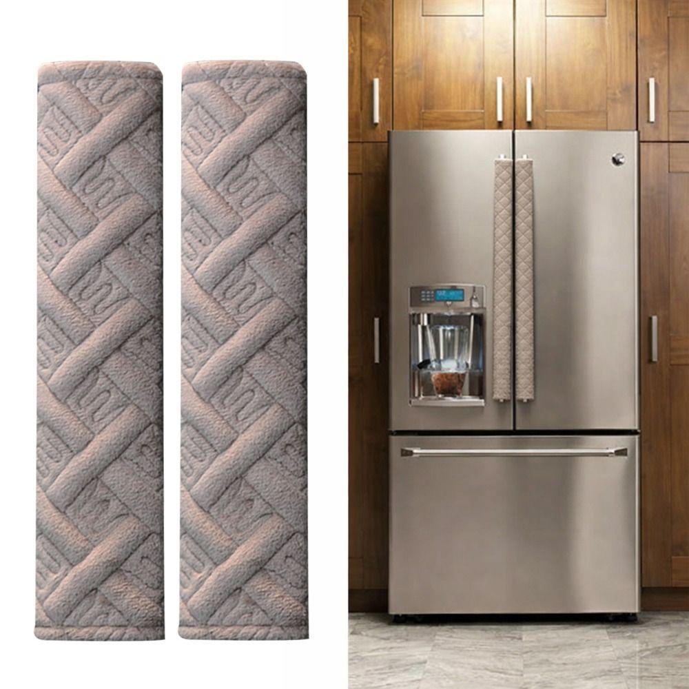 Plush Oven Door Handle Cover Washable Appliance Handle Covers  Home Decors