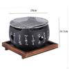 Japanese Style Barbecue Grill BBQ Plate,Barbecue Tool Accessories,Tabletop,Food Charcoal