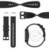Compatible with Garmin Forerunner 255S/Forerunner 265S Bands, Soft Silicone Watch Band 18mm Quick Release Replacement Straps for Garmin Forerunner