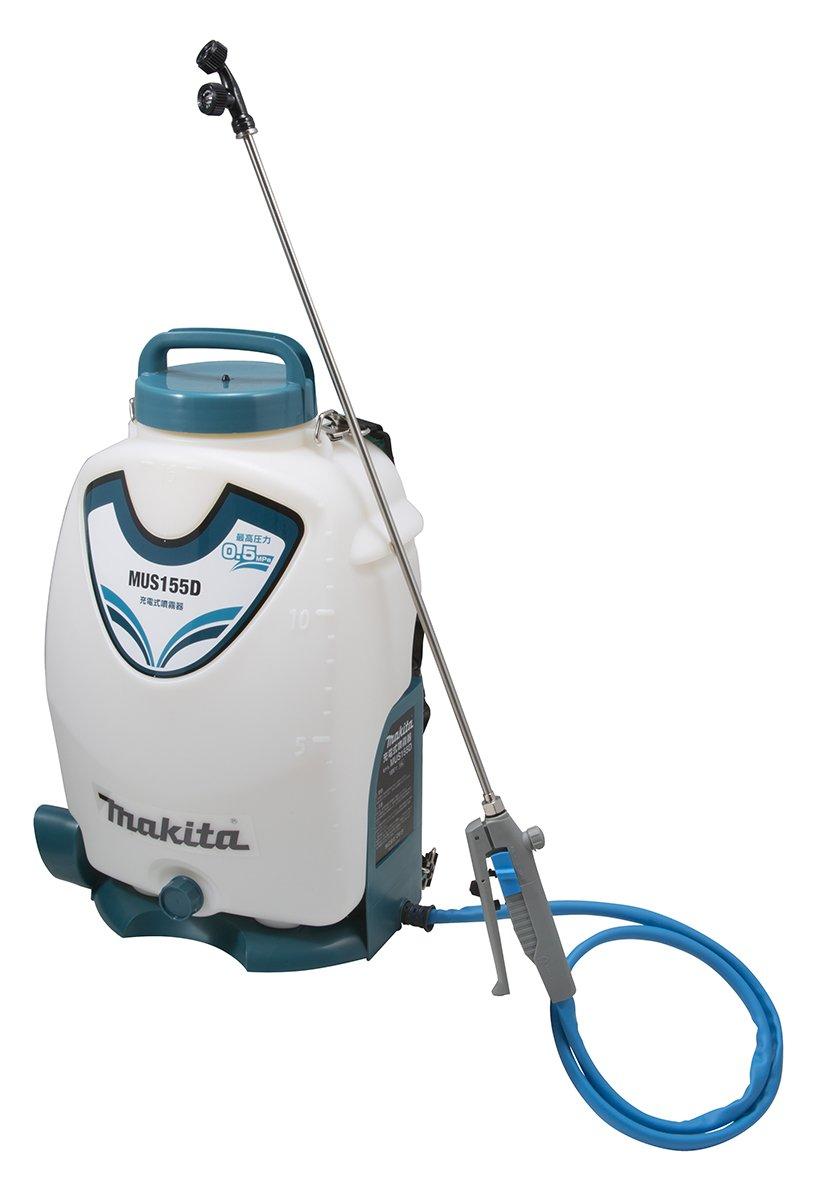 Pulvérisateur rechargeable Makita 18 V, réservoir 15 L, type sac à dos, pression maximale, spécification professionnelle MUS155DZ 0,5 MPa