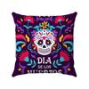 Halloween Festival Decoration Living Room Sofa Cushion Pillow Cover Offices Waist Pillow Cover (excluding Core)