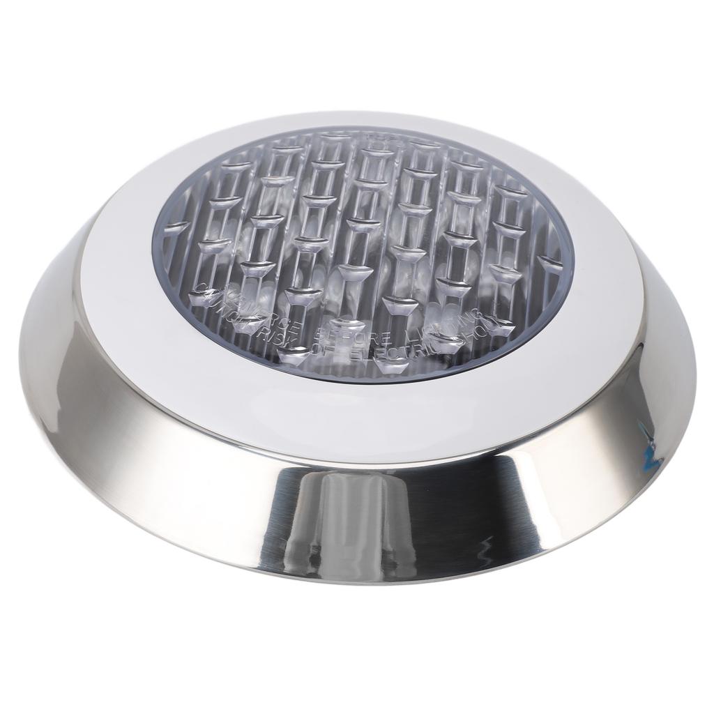 Submersible Pool Light Professional Warm Light 3000k 24V Recessed Decorative Waterproof Underwater Pool Lights for Pool Pond Bath Hot Tub Spa