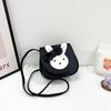 Korean Stylish Mickey Bow Crossbody Bag for Women & Kids - 2025 Autumn/Winter Collection