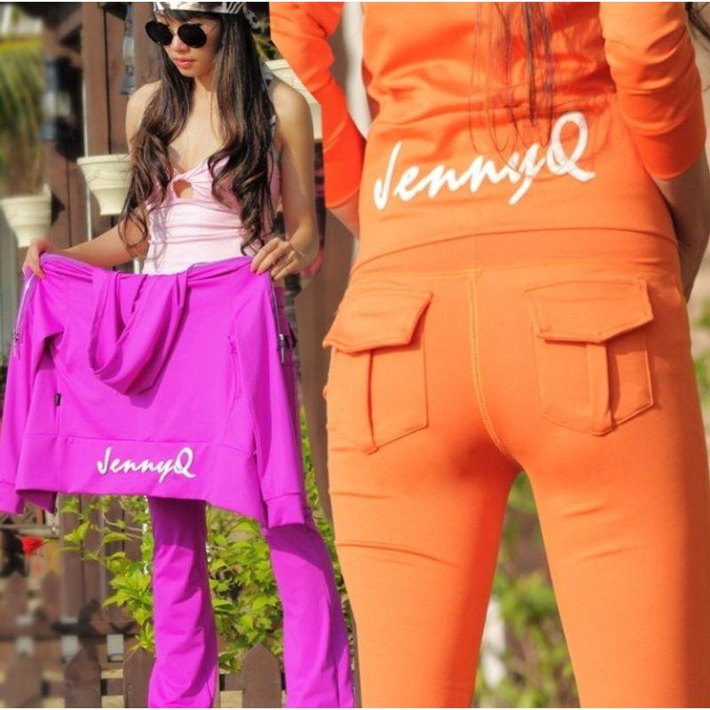 

Authentic Special Offer Western-Style Slim-Fit Long-Sleeve Hooded Jacket Purple Pants L L