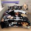 Michael Jackson Timeless Legend Print 3Pcs Bedding Setduvet Cover With 2 Bedropillowcase Home Birthday Gift