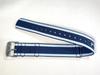 L0N601HJ0 SEIKO 5 Sports 22mm Nylon Band Blue for Via SRPK37K1/ SRPK37J8/ SBSA237/ 4R36-15A0 (Ships Nekoposu)