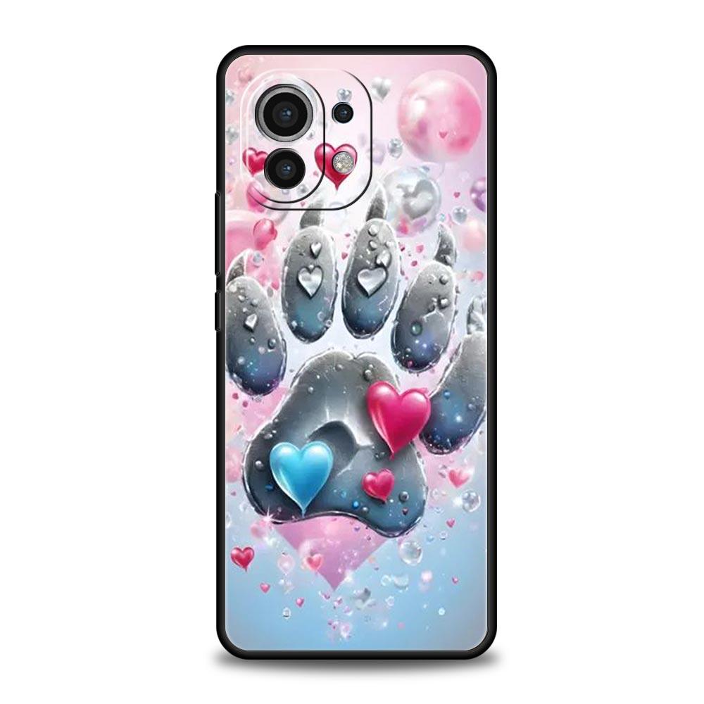 Og Paw Print Aesthetics Phone Case Cover for Xiaomi Mi 17 15 14 13 12 11 Ultra 15T 14T 13T 12T 11T Pro Lite 5G Soft TPU Shell