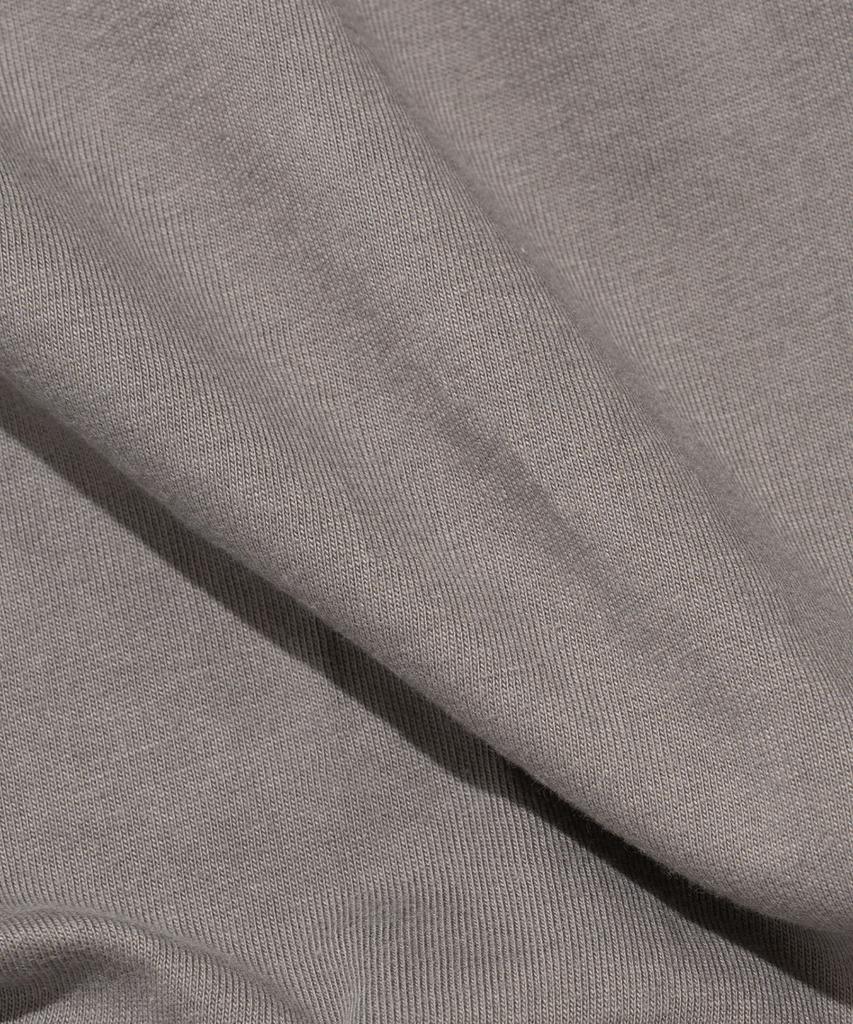 Wogseuaenko Layered Washed Short Sleeve T-Shirt (Gray)