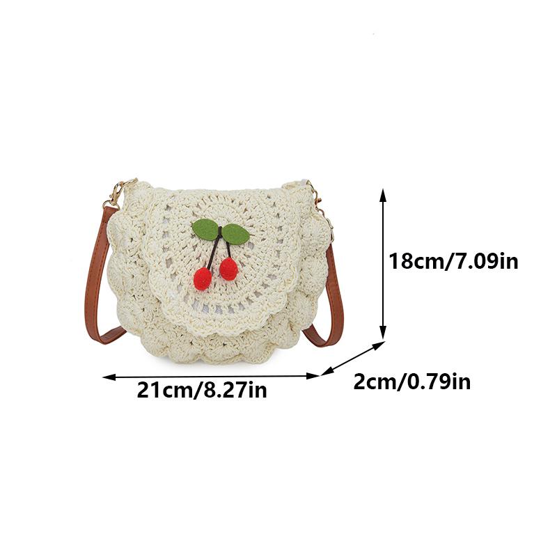 Yogodlns Vintage Woven Straw Handbag New Vacation Style Round Summer Beach Bag Fashion Crossbody Bag Ladies Messenger Bags