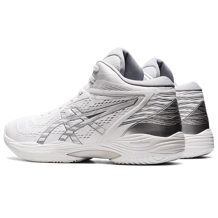Asics Gelhoop V14 4E Bred Hvit Sølv Herresneakers 1063A051-100