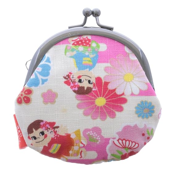 Peko-chan × Kyoto Coin Purse 2.5 Maru Cream