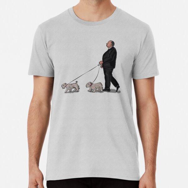 

Alfred Hitchcock (and dogs) Premium T-Shirt S to 5XL Made in the AU/USA T-Shirt M