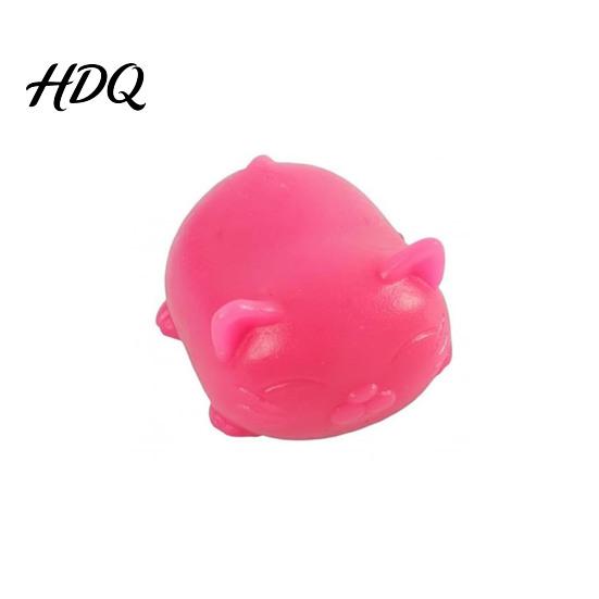 Palm Kneading Ball Kitten Squeeze Stress Toy, Soft Cat Fidget Ball, Cute Animal Medium Size Decompression Toy for Office Desk, Gift Lovers Tactile