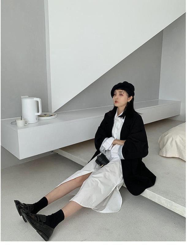 2024 Spring/Autumn Women's Long-Sleeve Korean Slimming Fashion Blazer