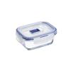 Luftdichte Lunchbox Luminarc Pure Box Active 380 ml 12 x 9 cm Zweifarbig Glas (6 Einheiten)