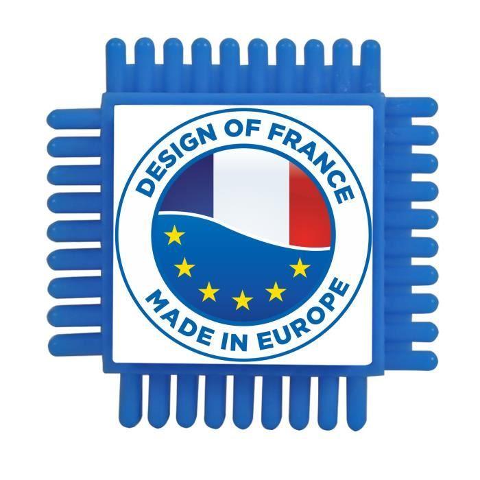 Jeu d’assemblage – BLOKO – Coffret de 50 BLOKO et 2 figurines Policier &amp; Pompier – Dès 12 mois – Fabriqué en Europe