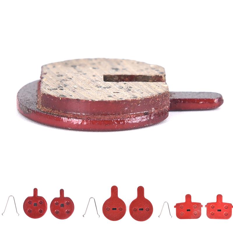 1Pair Mountain Bike Cycling Copper Fiber Metal Disc Brake Pads Bike Accessories