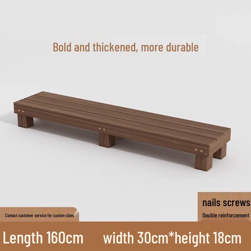 

Outdoor Solid Wood Ladder Flower Stand