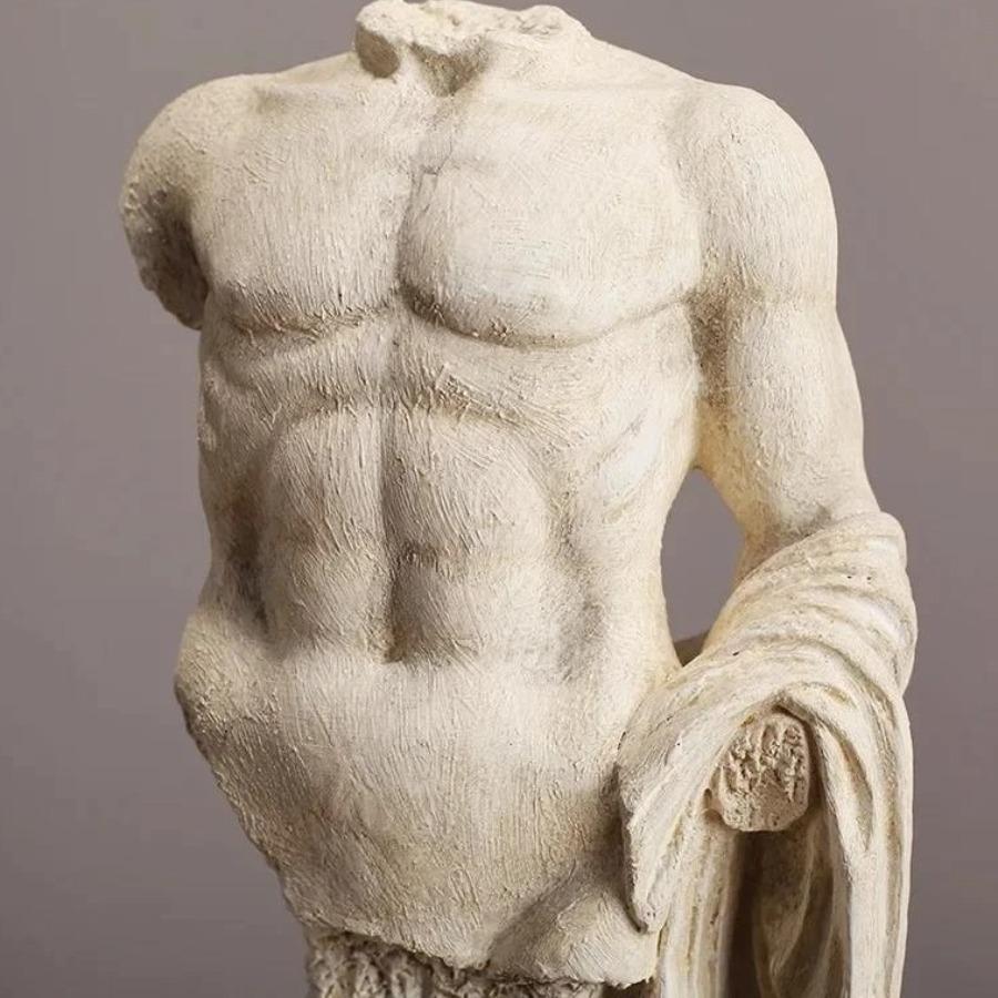 Human Body Character Resin Sculpture Figures Statue Desk Decoration Crafts Ornaments Room Aesthetic Sculptures Home Office Decor