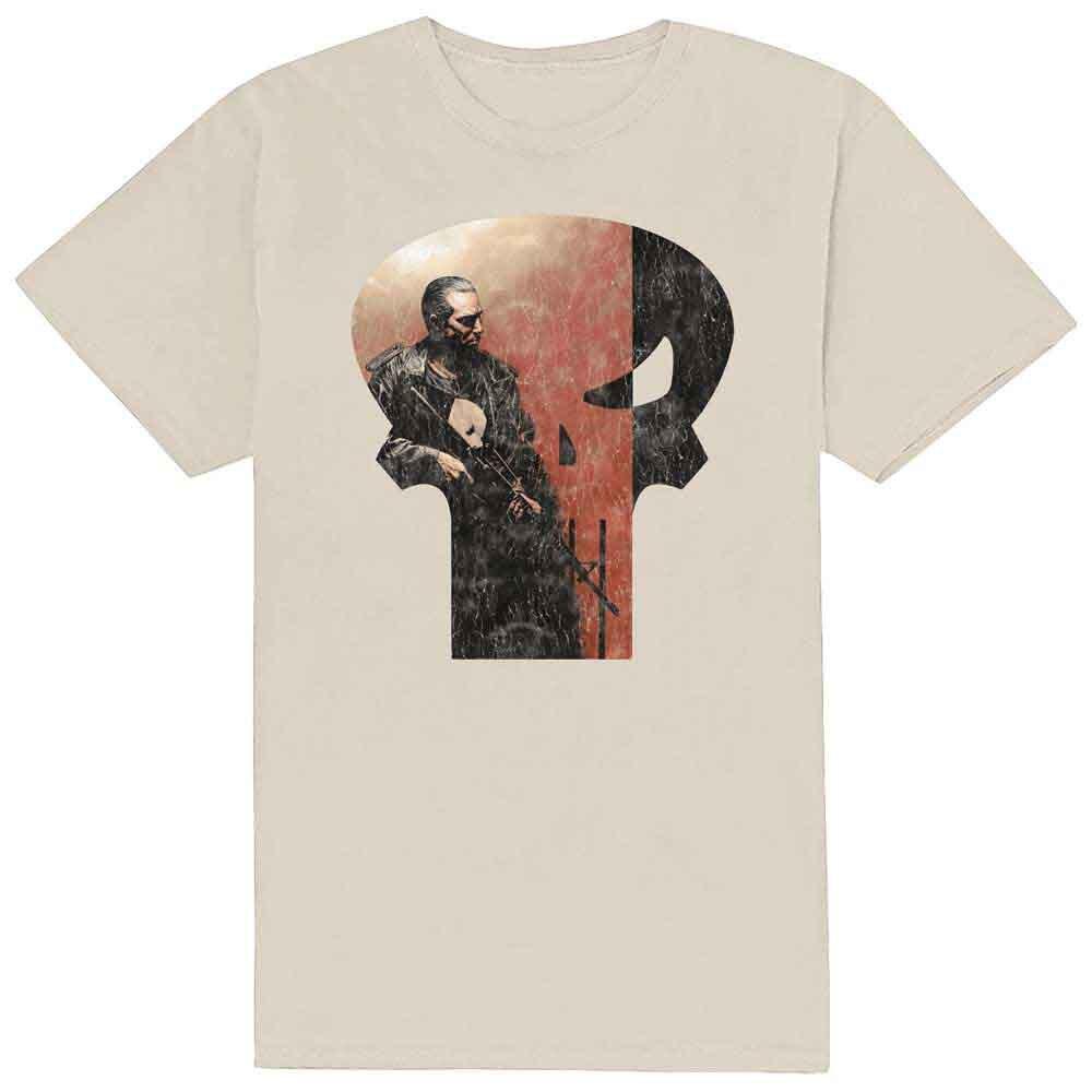 Marvel Comics Unisex T-Shirt: Skull Outline Character (Small) S