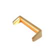Wooden U-shaped LED Light Base Pedestal with USB-Cable Warm Light Lighted Stand