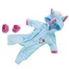 43cm Xiafu Doll Cartoon Jumpsuit & Accessory Set