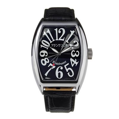 Montre FRANKMIURA Unit 6 Magnum Bracelet en cuir noir [Frank Miura] FM06K-B Homme