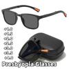 2026 New Portable Folding Presbyopia Sunglasses UV-Protective High-Definition Anti-Blue Light Reading Glasses +1.0 To +4.0
