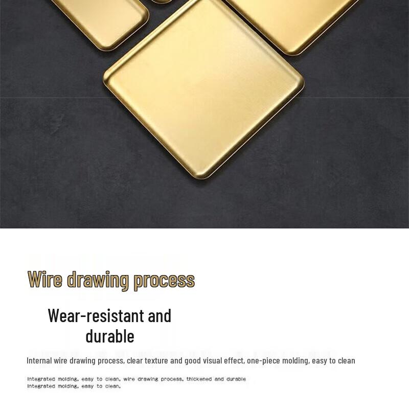 Rongguang 304 Stainless Steel Multi-Purpose Serving Tray